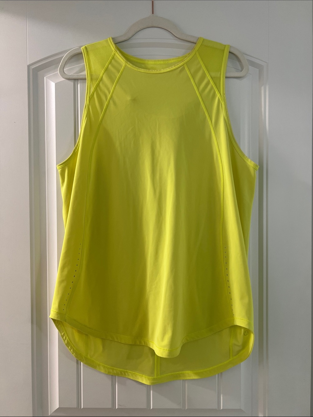 lululemon athletica Neon Yellow Performance Tank